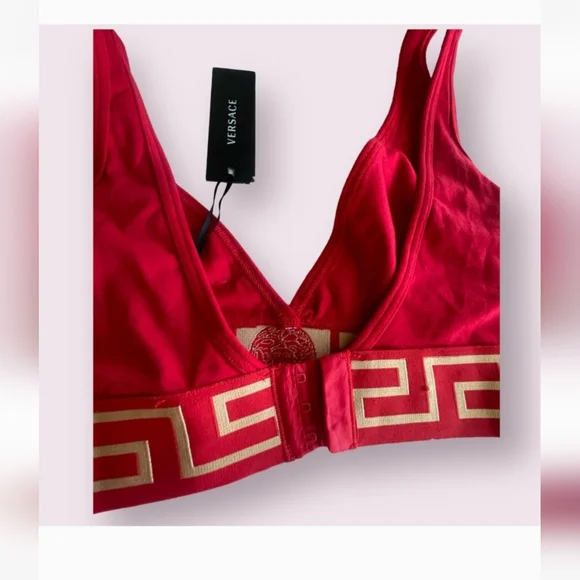 Versace Red Underwear Set